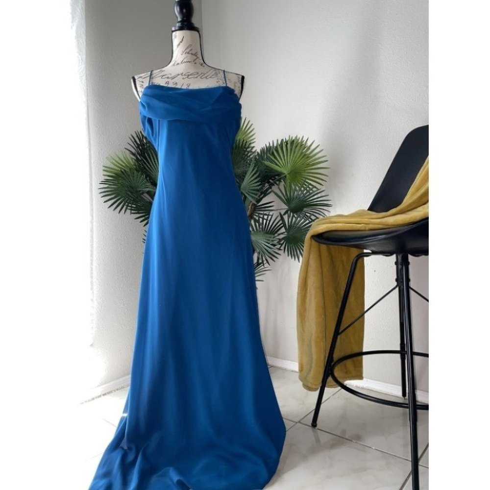 Royal Blue Bridesmaid Dress